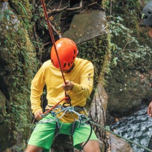 Jagüata Waterfall Rappelling Tour